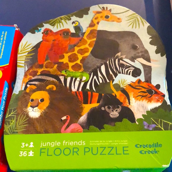 crocodile creek Toys Crocodile Creek Jungle Friends Floor Puzzle